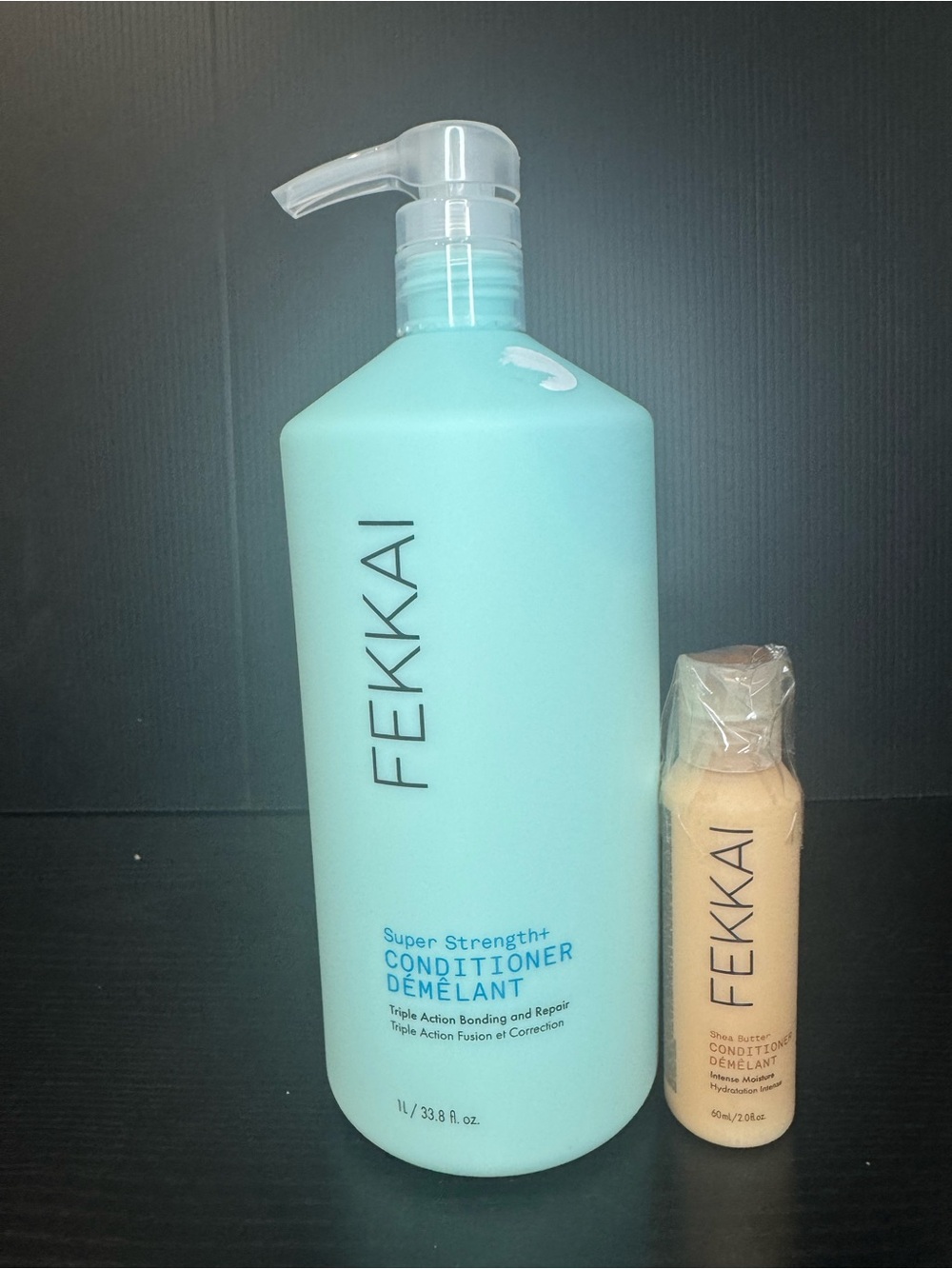 Fekkai Super Strength+ Conditioner 33.8 oz & Fekkai Shea Butter Conditioner 2 oz